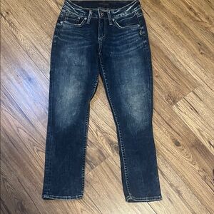 Woman’s Suki Blue Jean capri’s